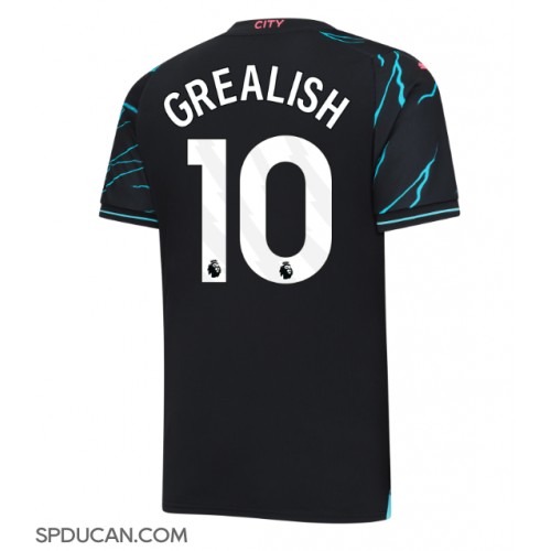 Muški Nogometni Dres Manchester City Jack Grealish #10 Rezervni 2023-24 Kratak Rukav